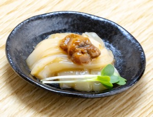 いか粒うに和え