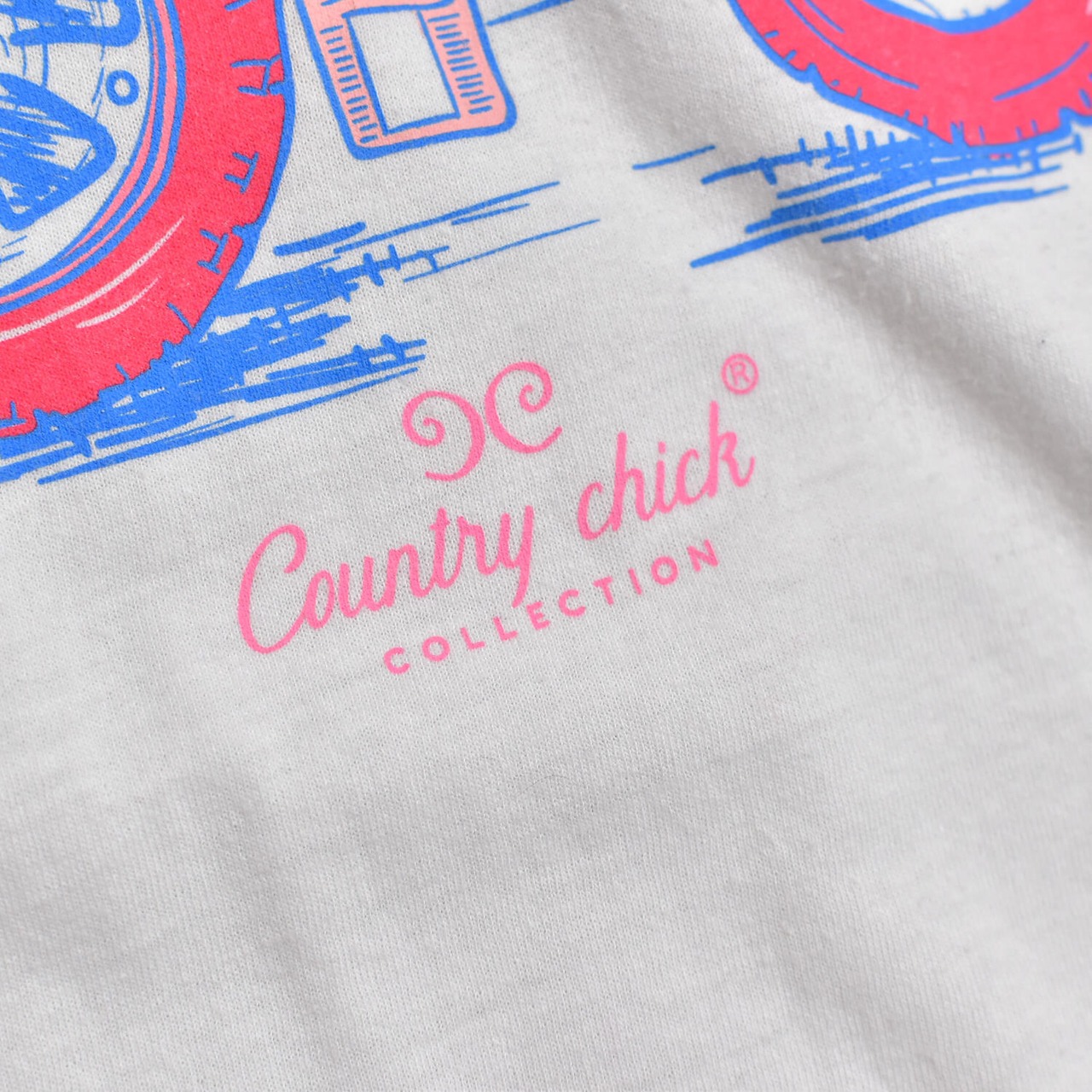 00s～ Country Chick raglan sleeve T-shirt