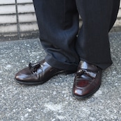 Johnston & Murphy brown tassel loafer