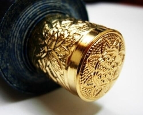 送料無料】四国八十八ヶ所納経軸 華金襴正絹表装 本佛仕立て 桐箱