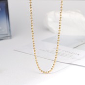 251N　ボールチェーンネックレス