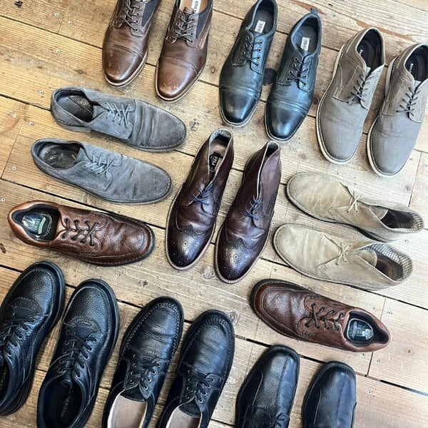 1点物◇Steven Maddenレザーシューズ革靴グレースニーカー古着メンズ26