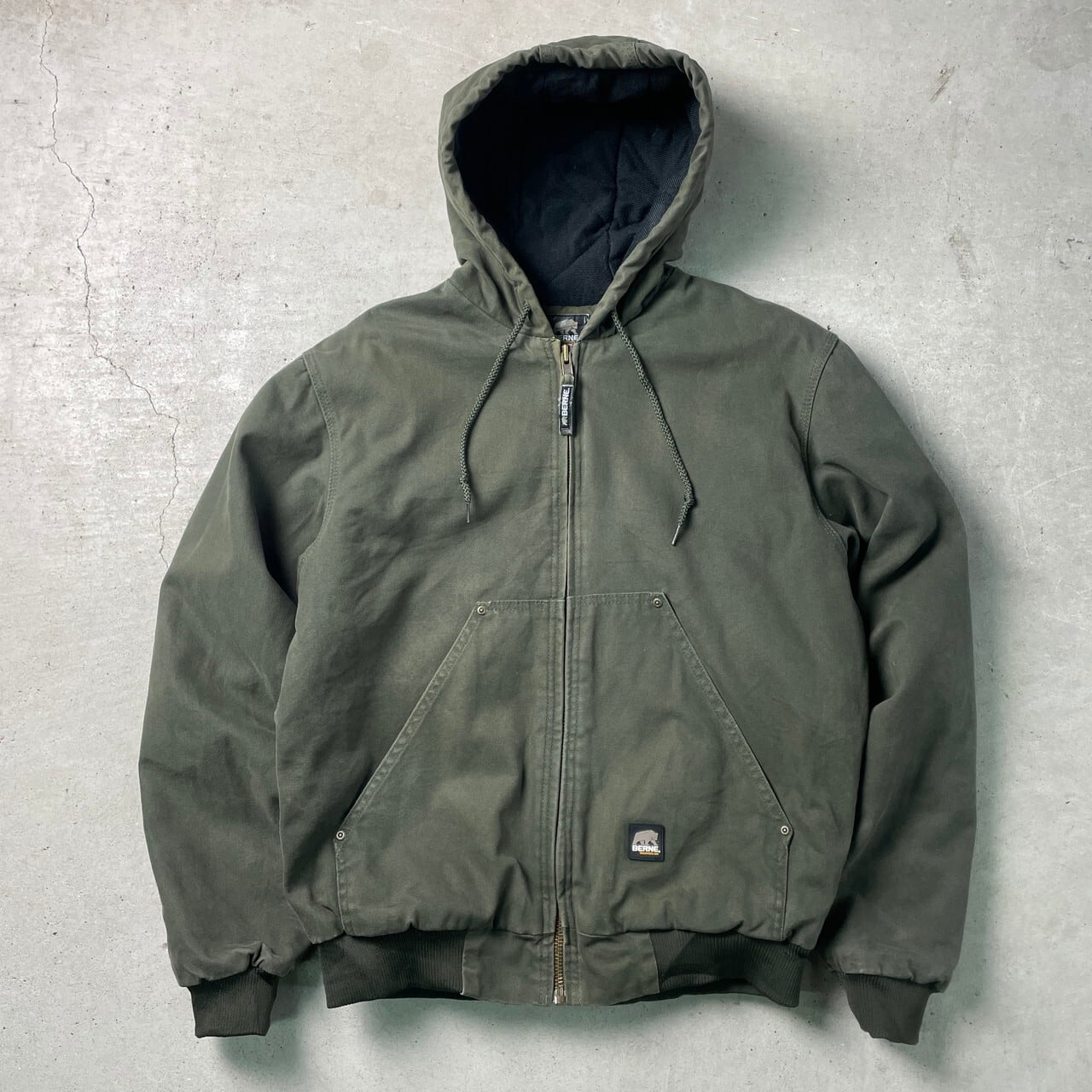 BERNE WORKWEAR ワークジャケット ダック地 アクティブジャケット 
