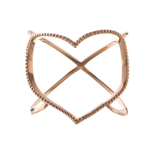 K10 Open Heart Ring 10金オープンハートリング ELR0001G jewelry