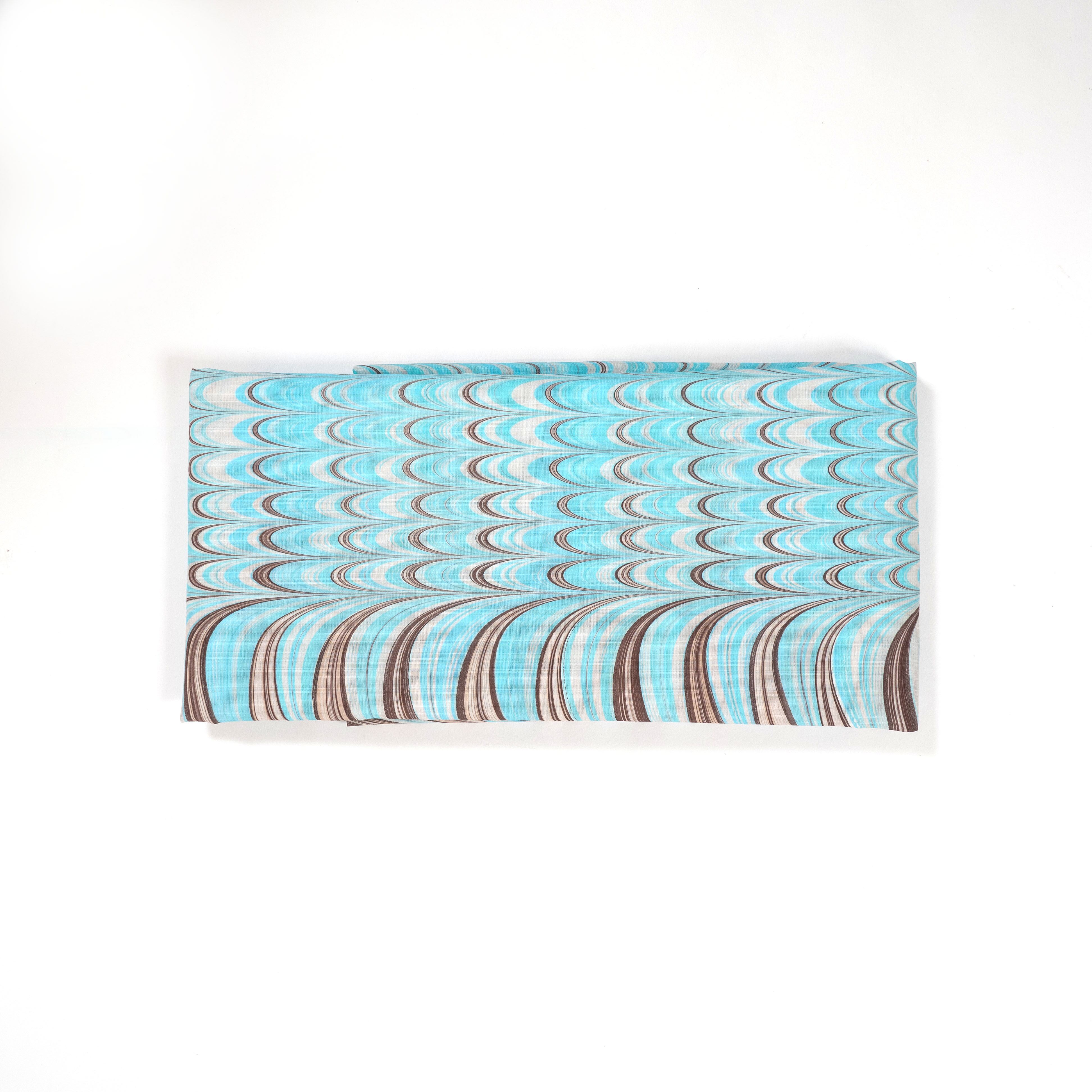 半幅帯［Noel］ピーコック×大矢羽 | Marble+