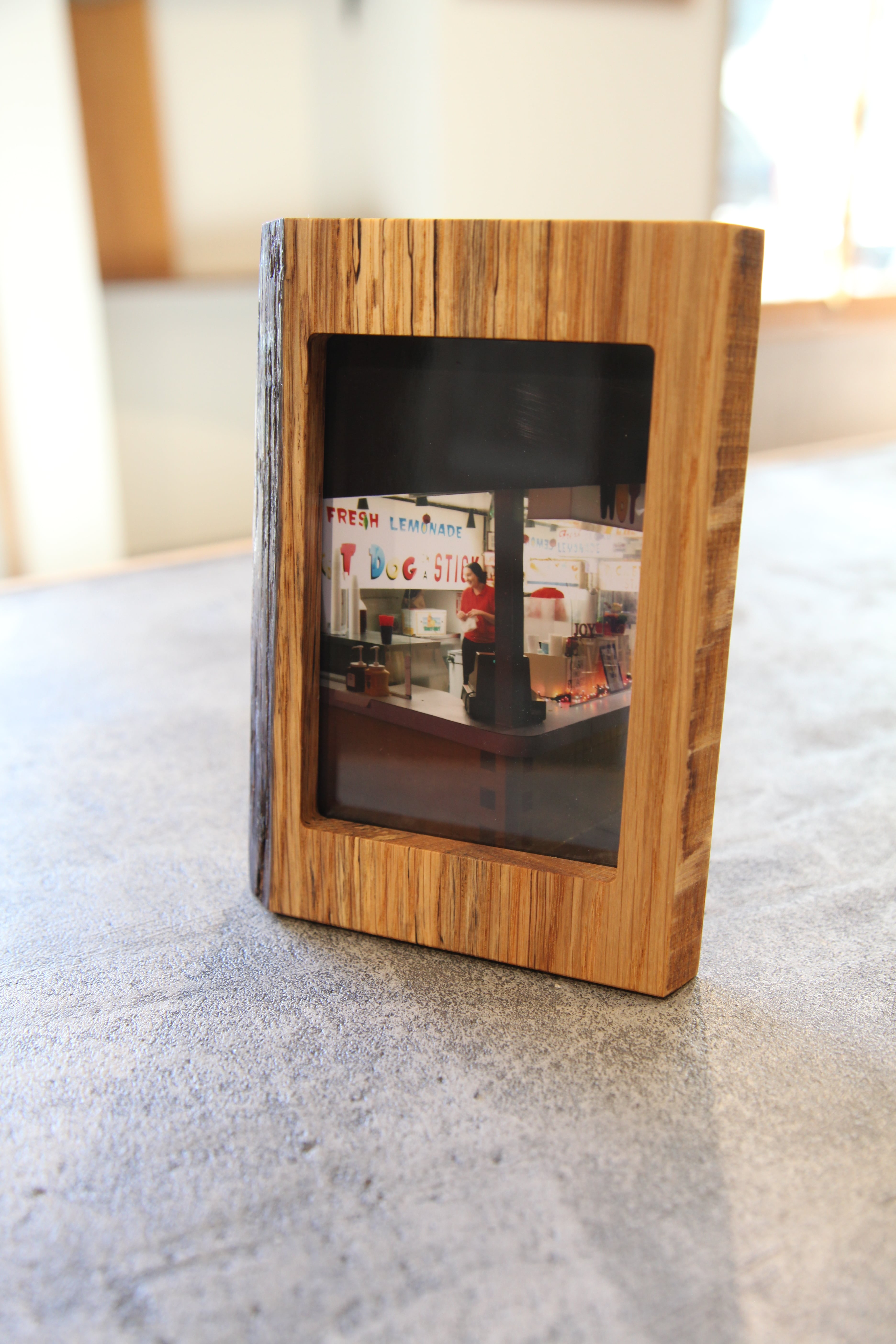 額縁・フォトフレーム-S1 L判写真用（オーク無垢材） | ONE-HAND