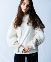グラフィティロゴマルチニットTOPS (IVORY)　CQ-45071