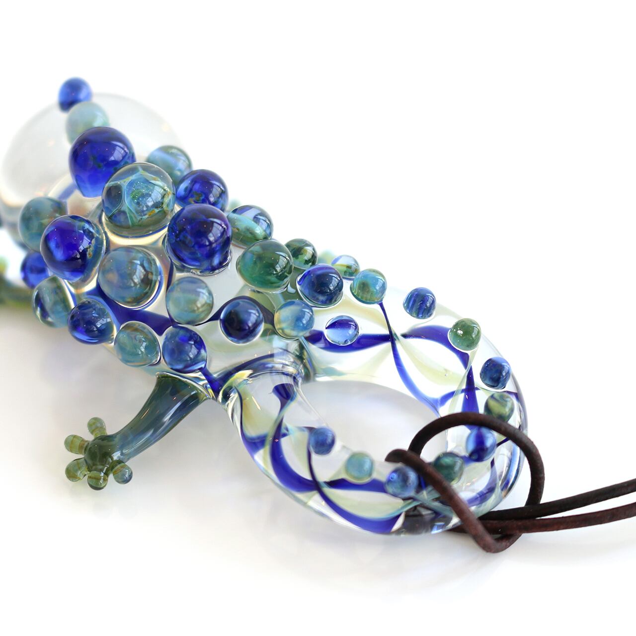 【レア】ガラス ペンダント オオサンショウウオ はんざき 関由美 レア】ガラス ペンダント オオサンショウウオ はんざき 関由美