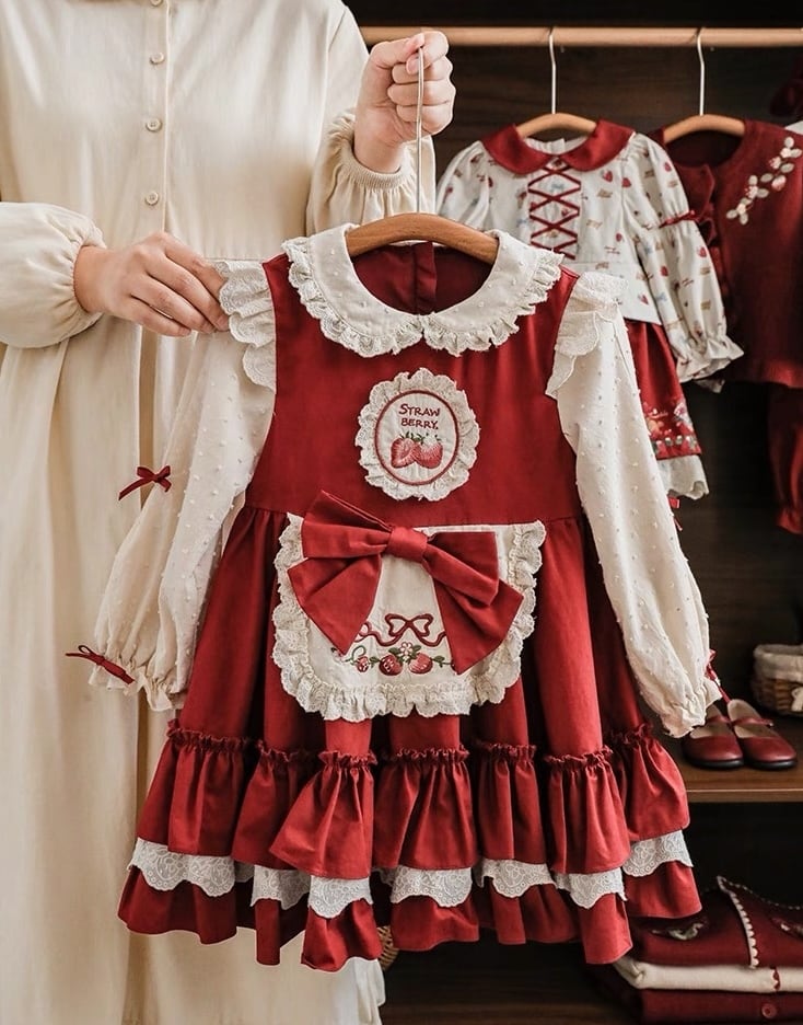 いちごロリータワンピース | La Minette