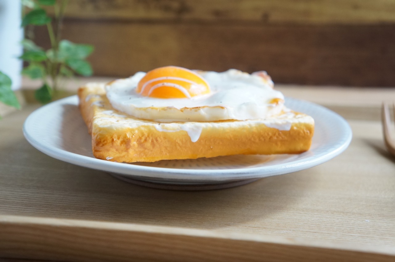 小石原焼　福嶋製陶　6寸皿（19cm）グレーとびかんな　［18-501］