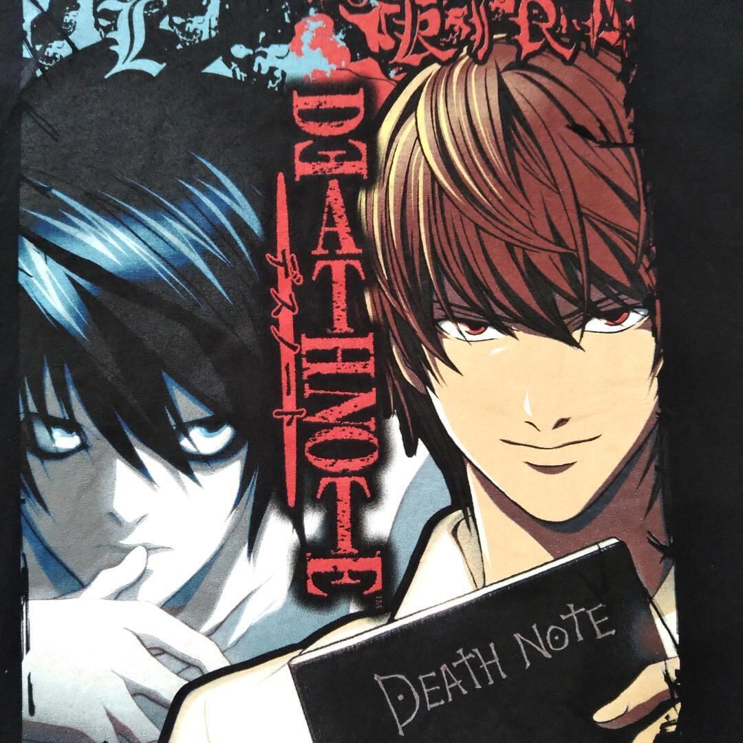古着 00s デスノート Tシャツ XL 黒 アニメT 海外オフィシャル 古着 00s デスノート Tシャツ XL 黒 アニメT 海外オフィシャル