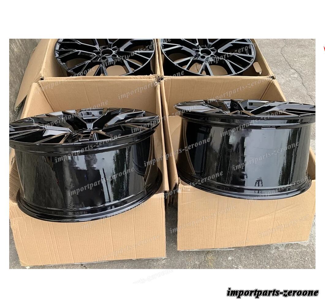 19インチ グロスブラック ホイール 19x9 ET31 19x10 ET25 5x120 72.56