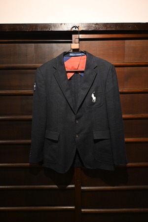 Polo Ralph Lauren Wimbledon Tennis linen wool blend Blazer　0373