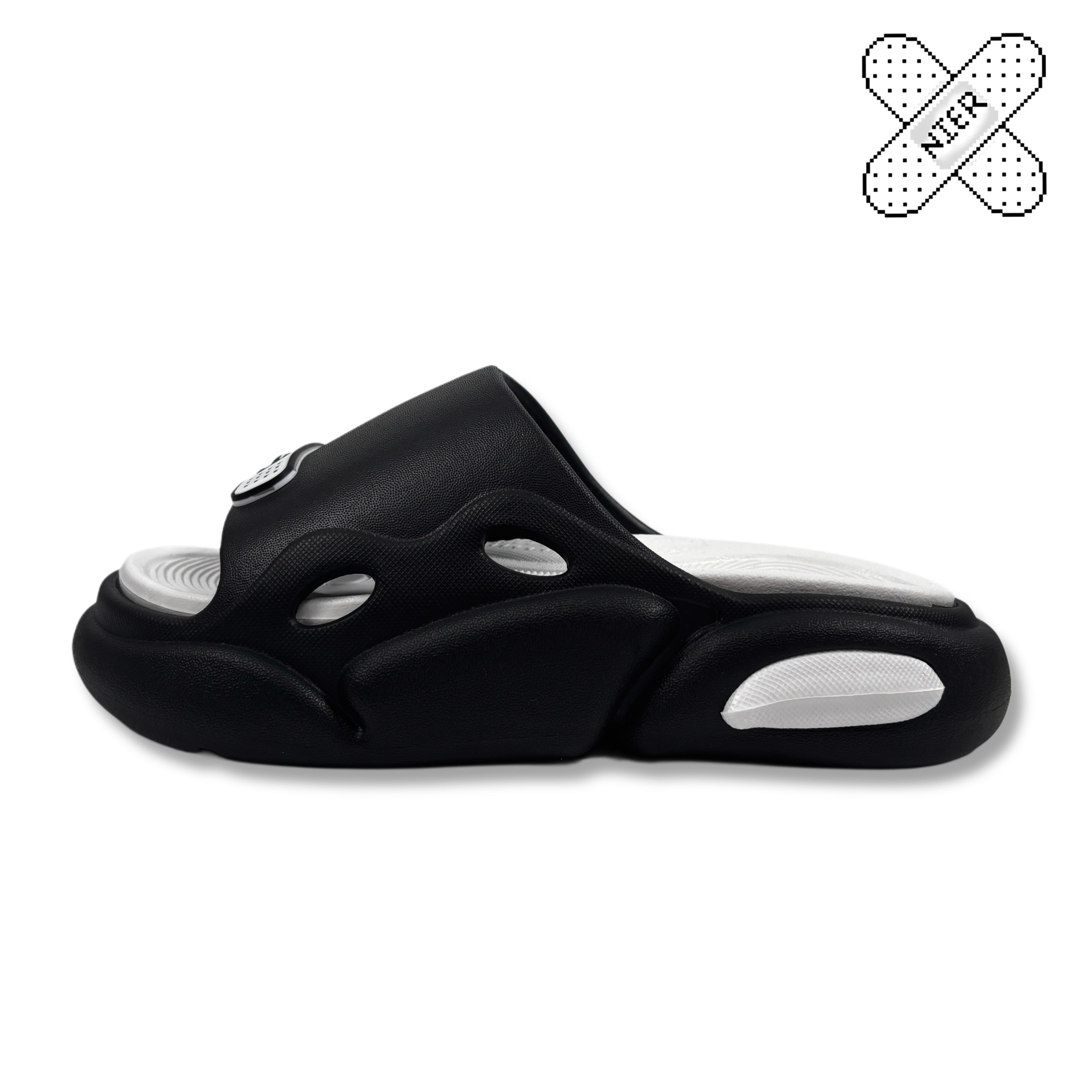 BANDAGE LOGO RUBBER SANDAL【身長4〜5cmUP】 | NIER CLOTHING