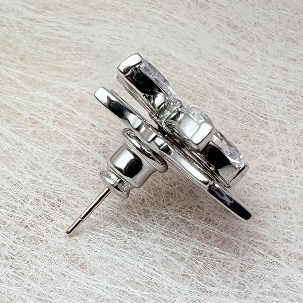 一点もの】【限定品】ブロッサムバックキャッチピアス エレノア