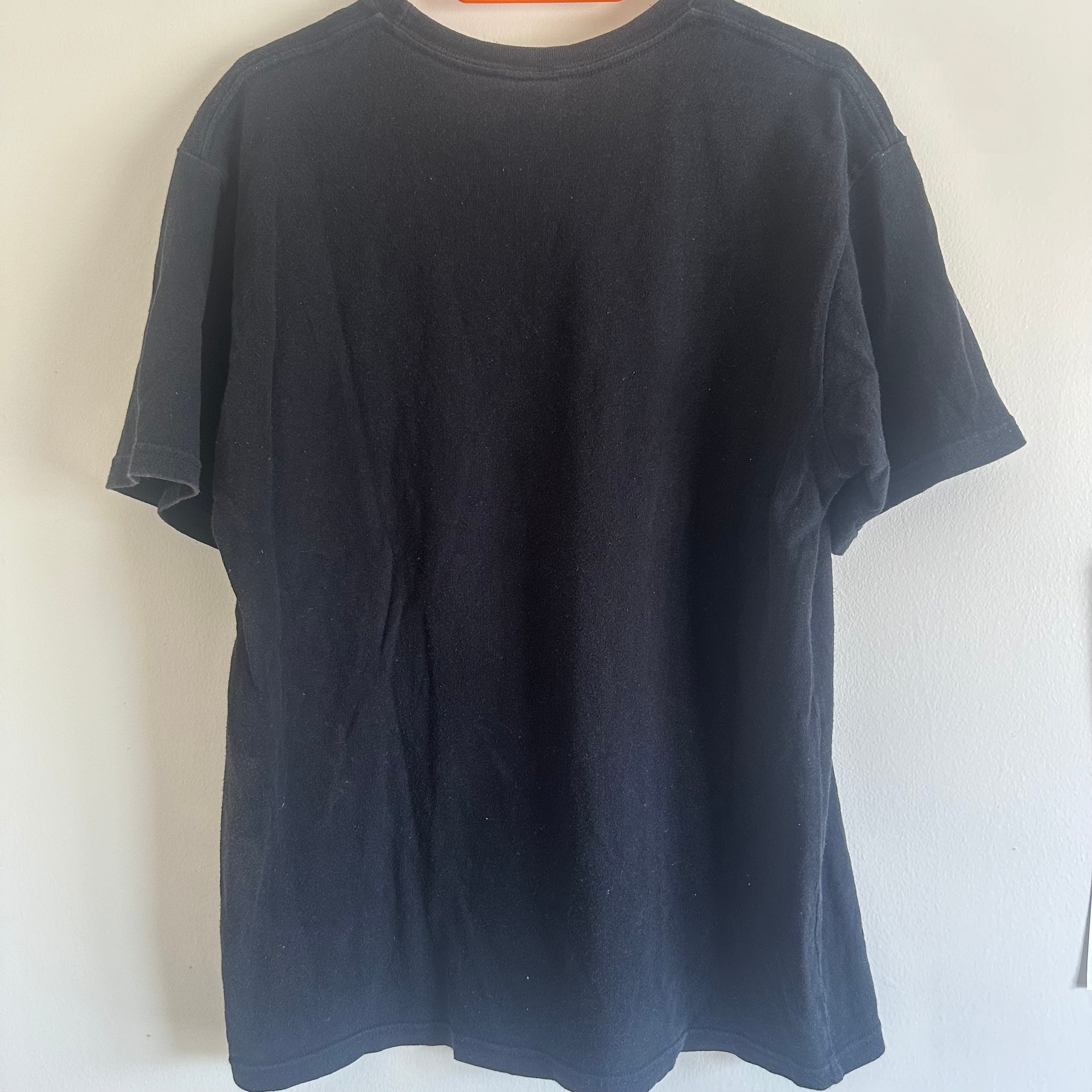 STUSSY】 ステューシー 迷彩シャドーマン Tシャツ ブラック【170