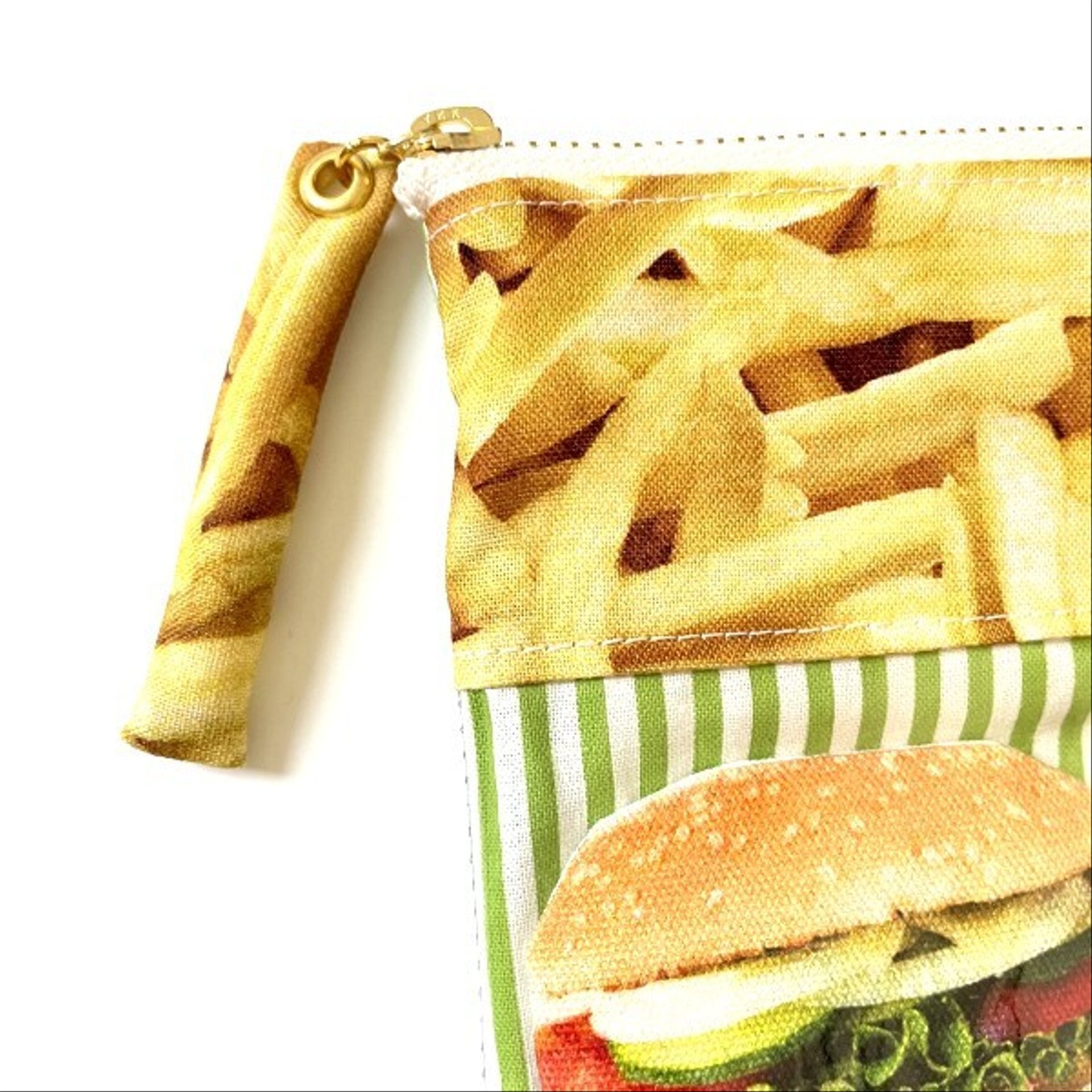 むふふっとなっちゃう♪ハンバーガーのBIGポーチ | ハンドメイド雑貨