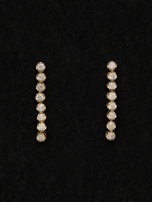 Diamond Pierced Earring