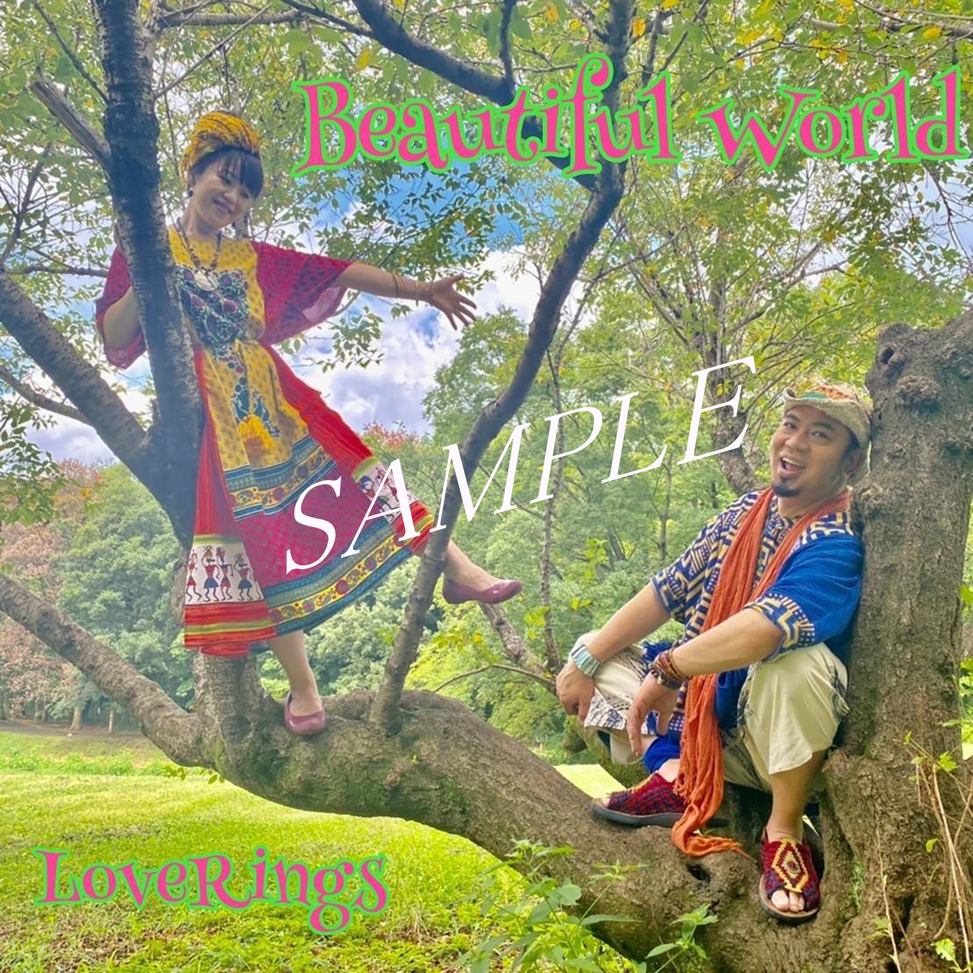 オリジナルCD『Beautiful World』ジャケットCタイプ | LoveRings 公式