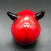 SKULLHEAD Tooth pick holder - Red devil