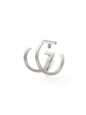 GAWA Logo Silver Ear Cuff(Single item)