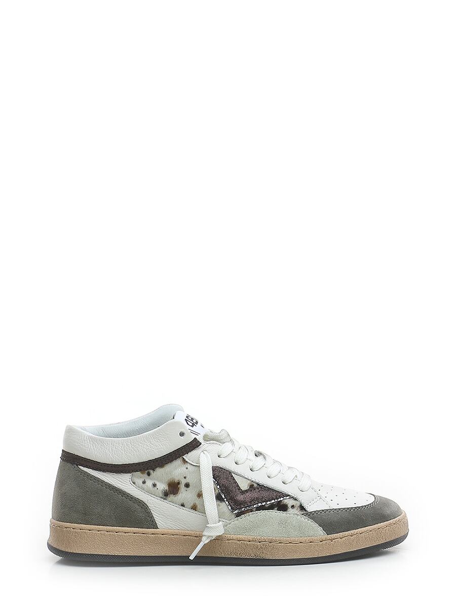 4B12 スニーカー レディース Ivory/taupe PLAYM D15009