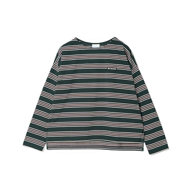 PWA / STRIPED PIPING L/S TEE MOJAVE | Pay ID