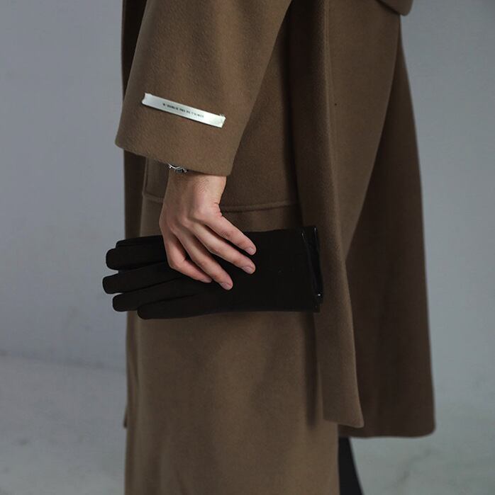 ３ Am メンズ 限定再入荷 ウエストベルト付き ロングガウンコート No 0155 ユニセックス ファッション通販サイト 3 Am Jp