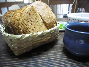 竹籠：パンかご