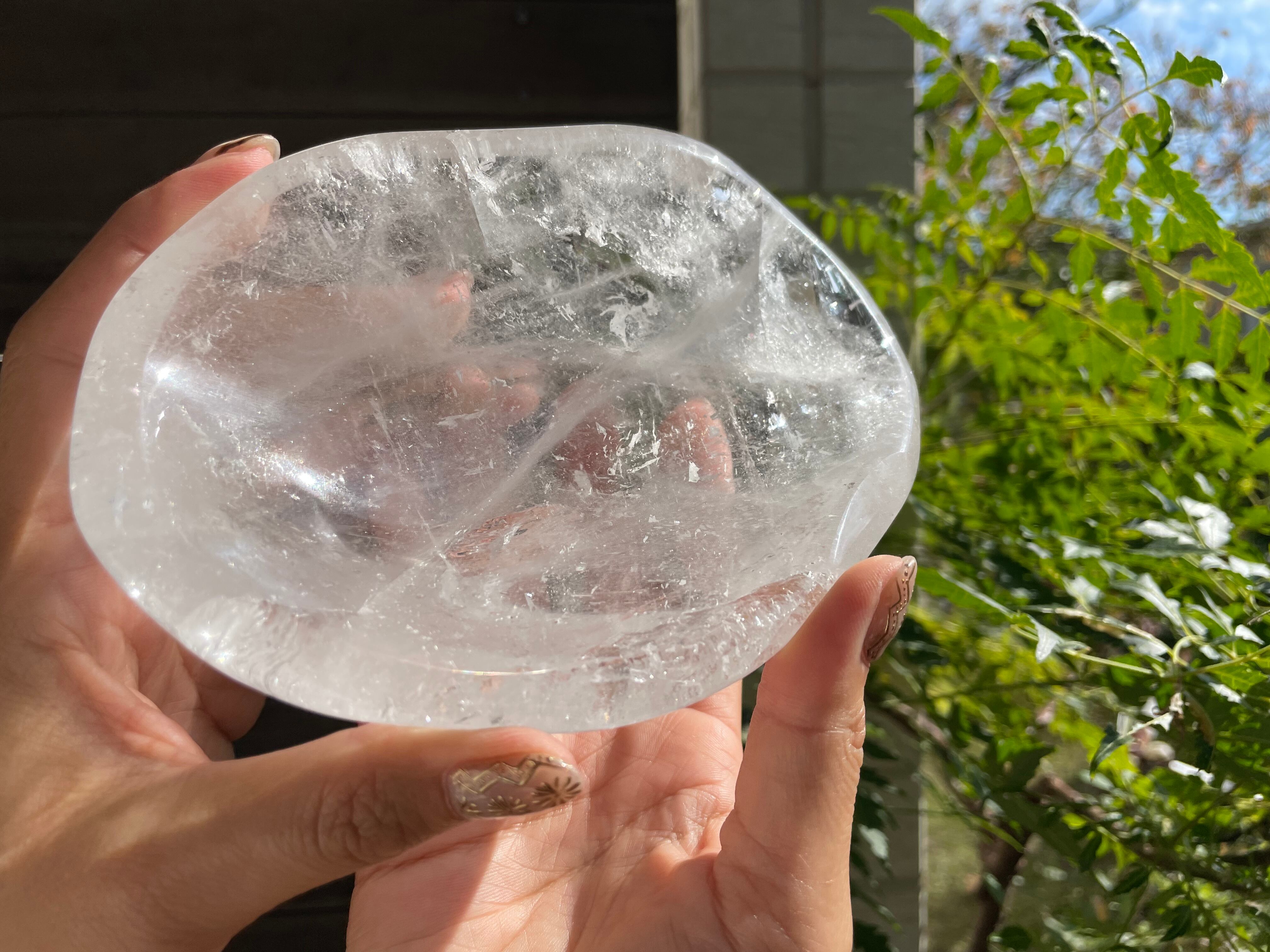 Crystal bowl / クリスタルボウル　(B) 940g