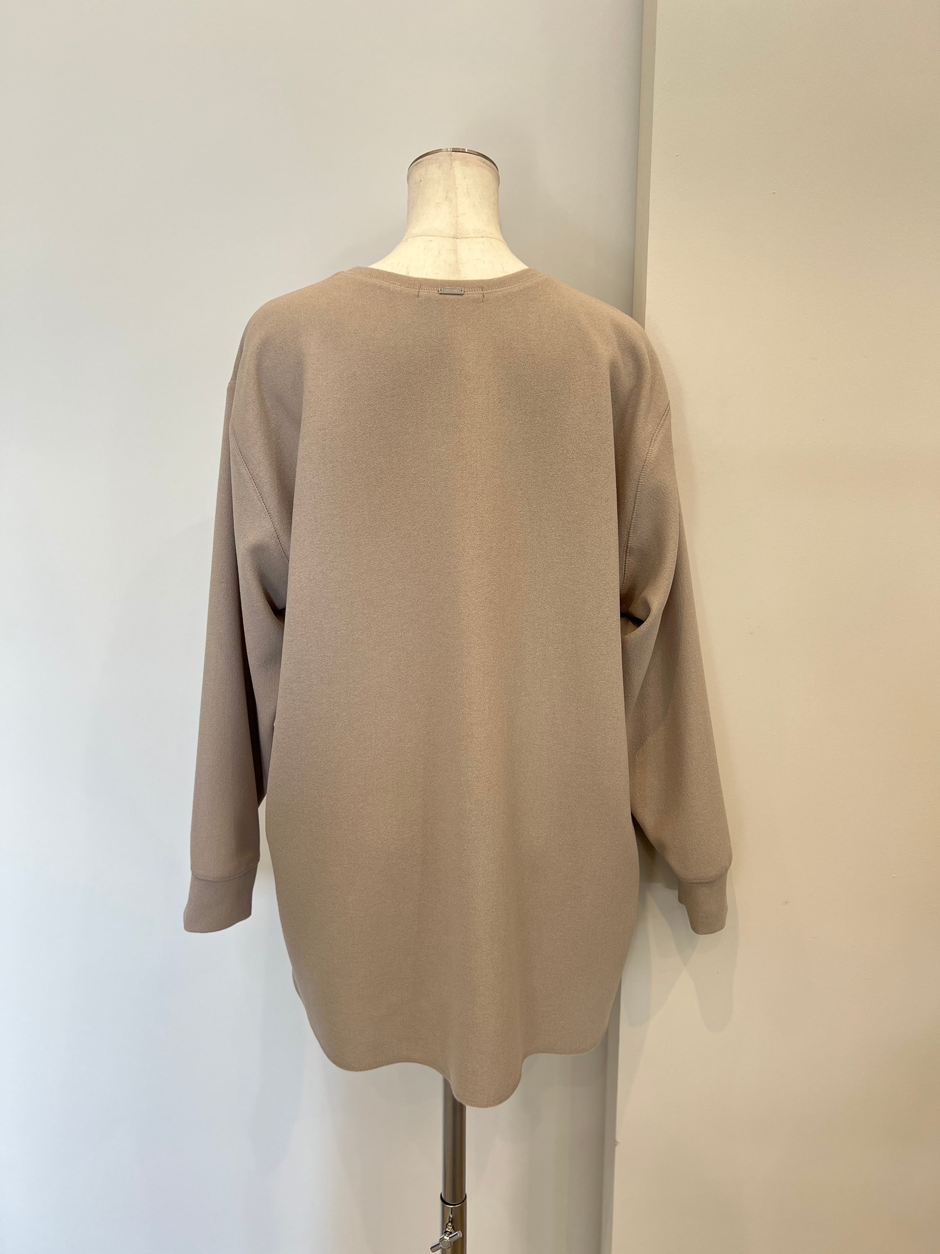 【PASSIONE】ジョーゼット長袖プルオーバー　536975