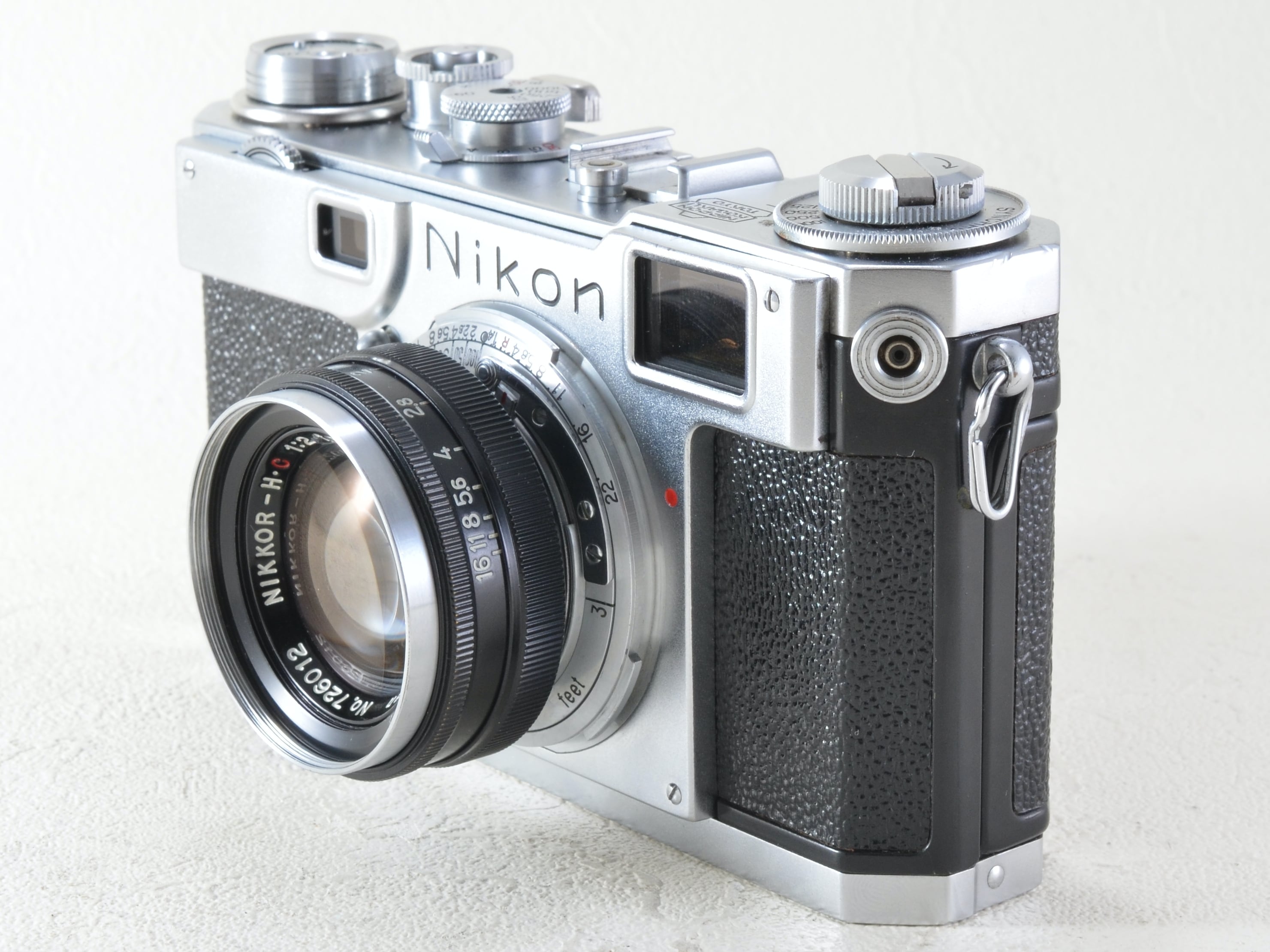 Nikon S2 前期型 / Nikkor H C 5cm F2 整備済 ニコン（50296