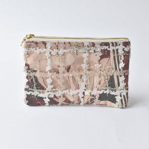 W ZIP POUCH チュール / No,10215