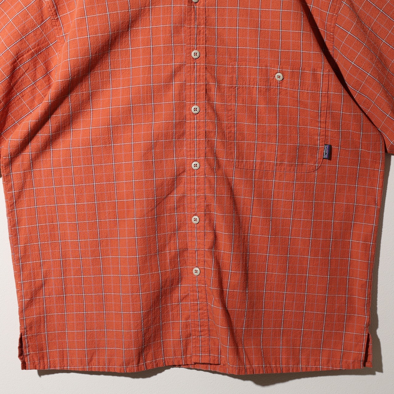 Mint L 03年 Puckerware Shirt Patagonia パッカーウェアシャツ パタゴニア  シアサッカー