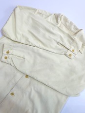 40〜50s CORDUROY OPEN COLLAR SHIRT Size M程