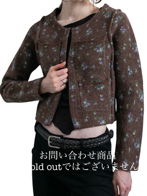 PERVERZE パーバーズ / トップス /Floral Dot Knit Cardigan　¥44,000-
