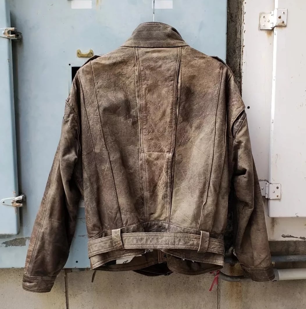 絶品変化球！ 80s～ Euro Vintage Leather Jacket ユーロ レザー