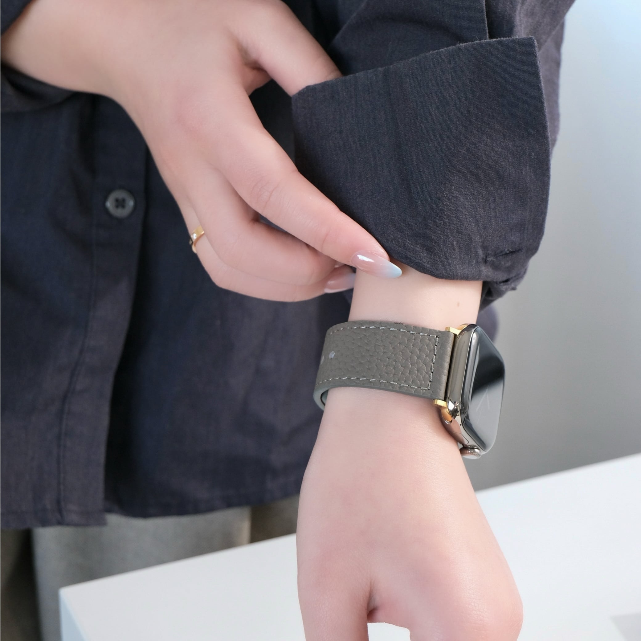 エッセンスレザーバンド】B070 アップルウォッチバンド レザーベルト