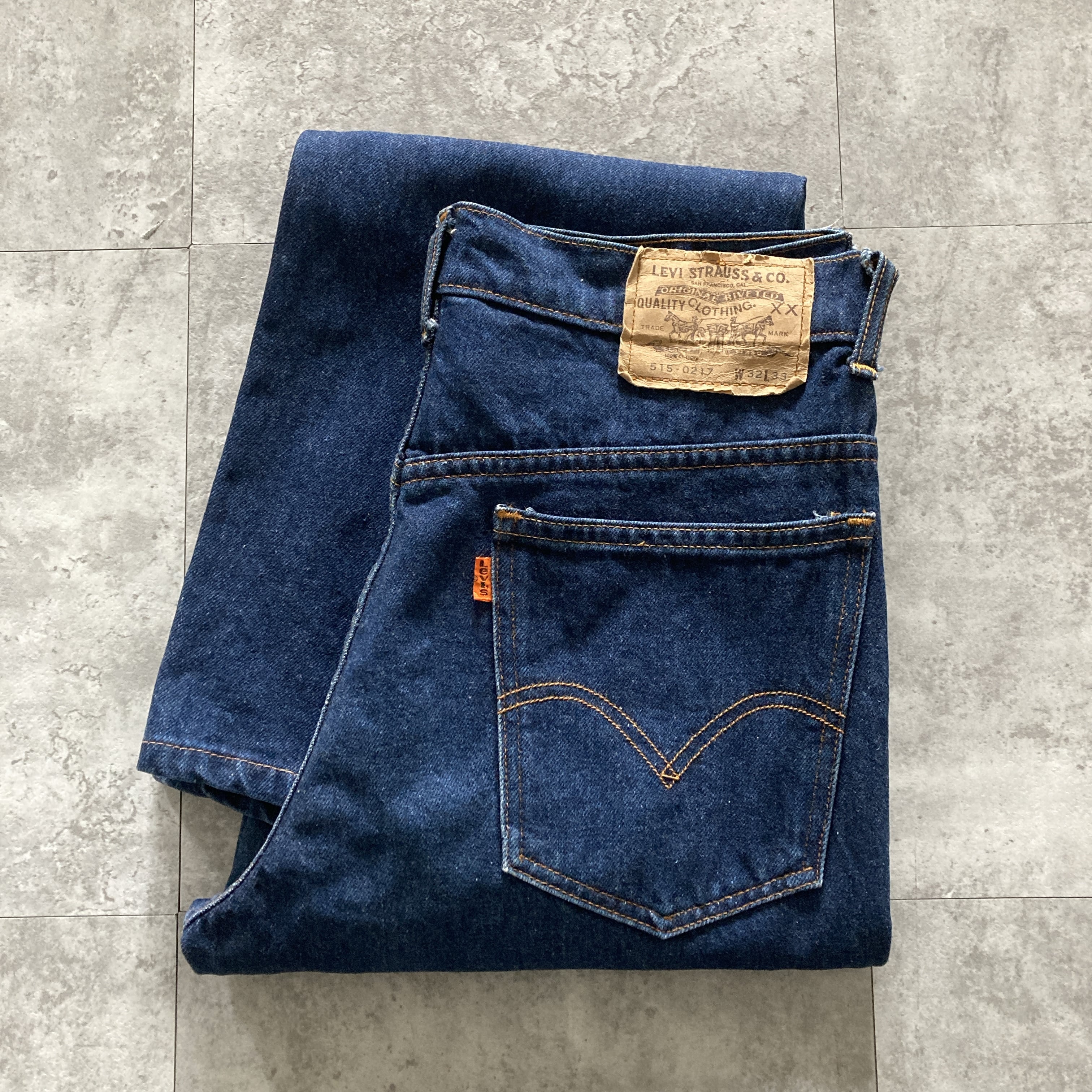 KAPITAL キャピタル ボタンフライ レザーパッチ デニムパンツ ジーンズ