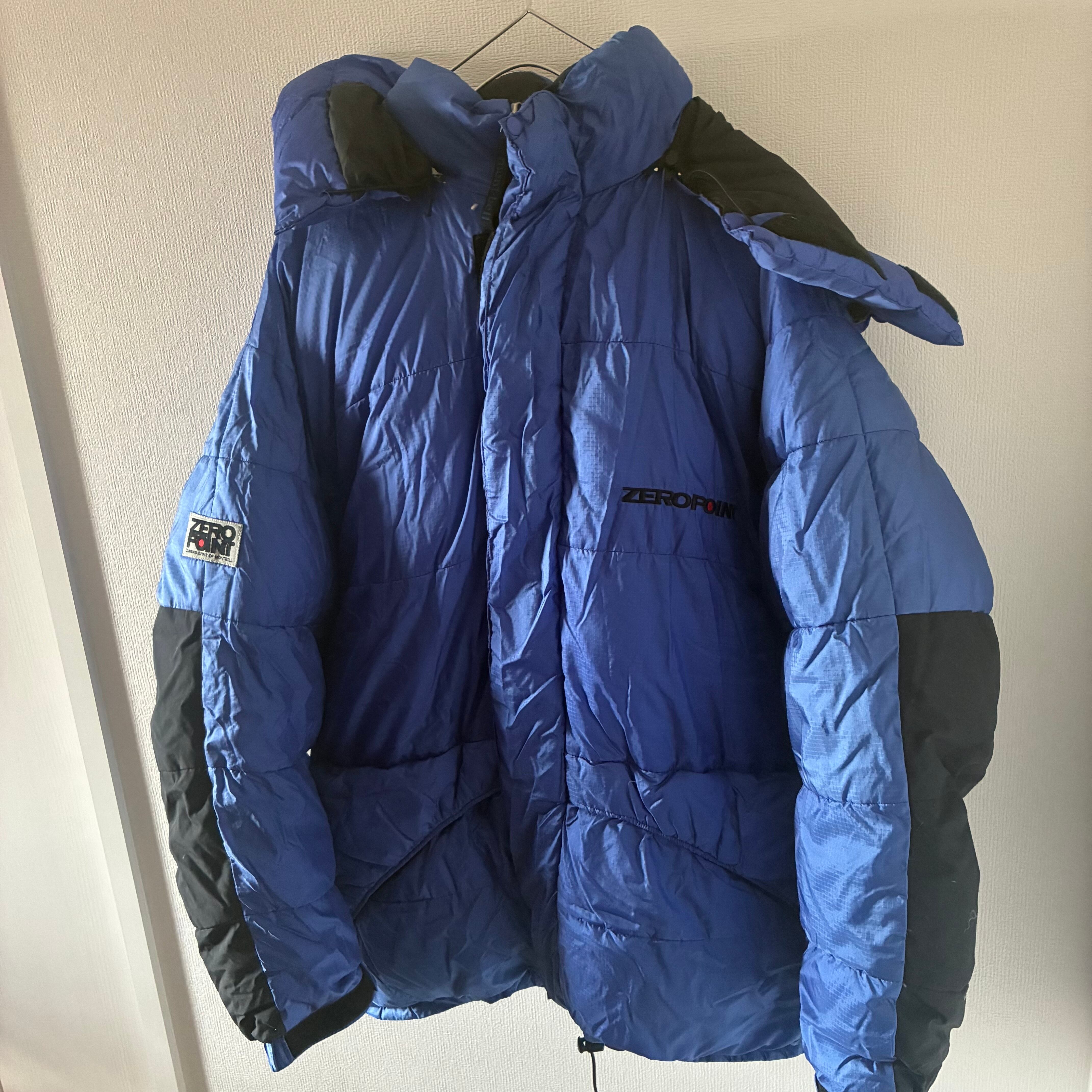 レア90smontbellモンベルZEROPOINTゼロポイントダウンジャケット レア90smontbellモンベルZEROPOINTゼロポイントダウンジャケット