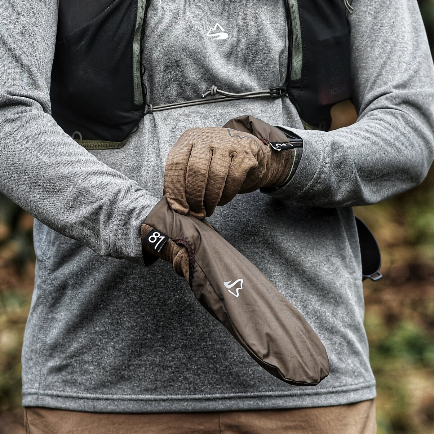 Stone 手袋　グローブ　ブラック milestone（マイルストーン）Fast Trail Glove 2.0 -Black メンズ