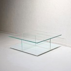 Cassina カッシーナ MEX メックス ローテーブル センターテーブル リビングテーブル コーヒーテーブル ガラステーブル スクエア テーブル モダン ホテルライク ラグジュアリー