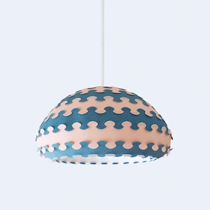 パステルピンクとブルーペンダントランプ | Kasa Pink and Blue