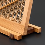 庖斬巴　組子の座 -ZA-　麻の葉　IK-011