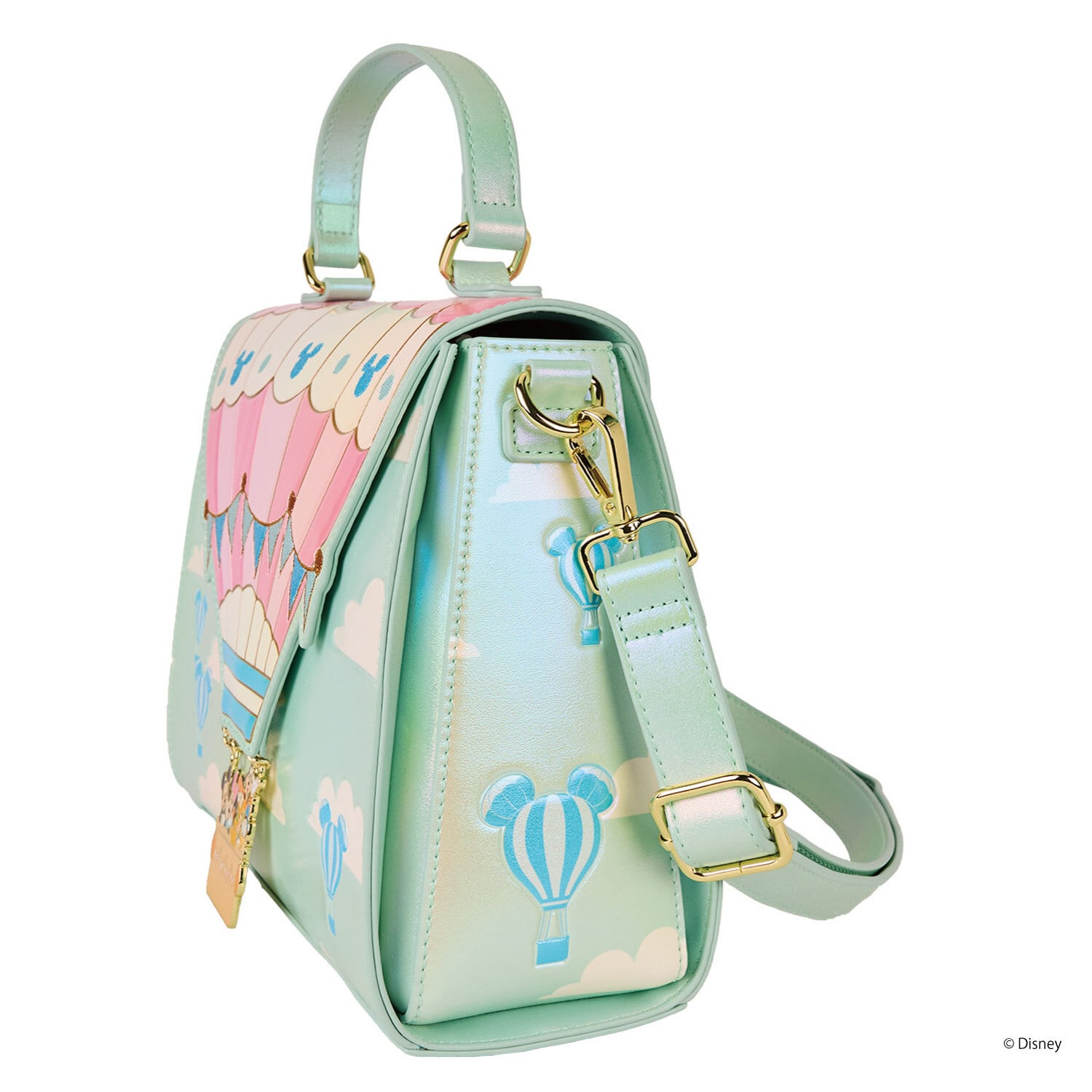 LF DISNEY MICKEY & FRIENDS HOT AIR BALLOON CROSSBODY BAG_WDTB3245