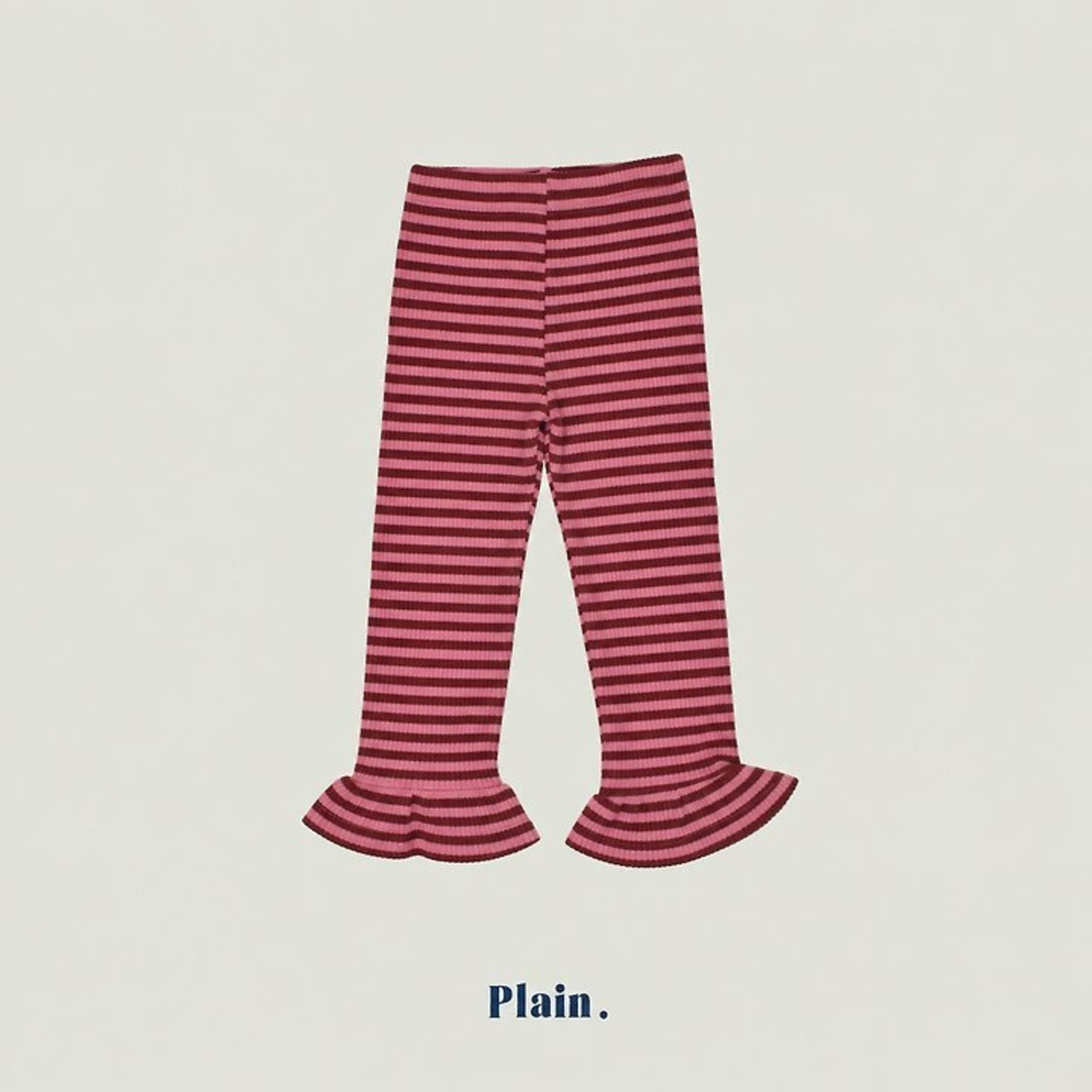 【取寄/韓国直送】Plain.ボーダーダンスレギンス｜秋服｜韓国子供服｜26/AT