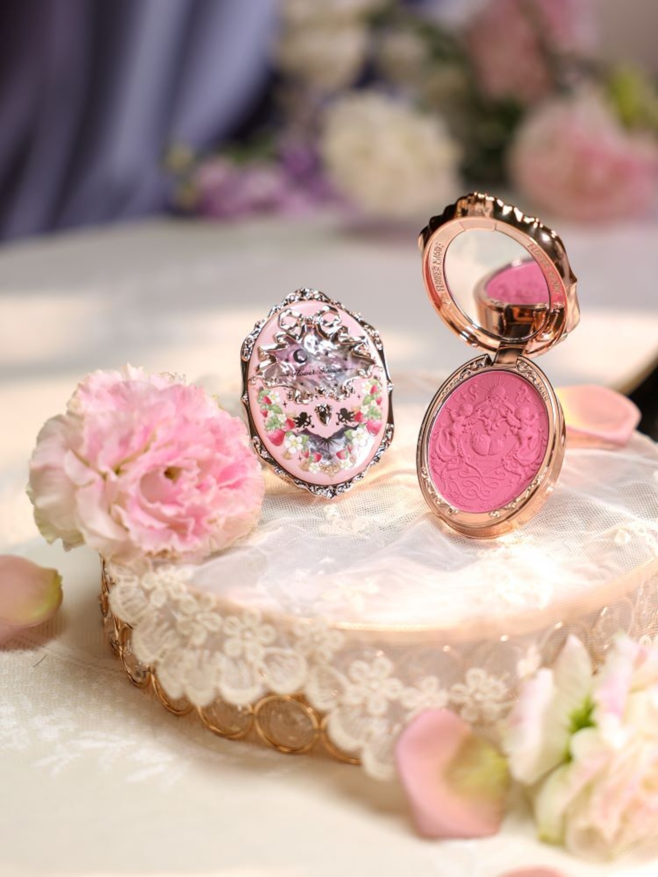 FlowerKnows(フラワーノーズ)ストロベリーロココシリーズ チークブラッシュ