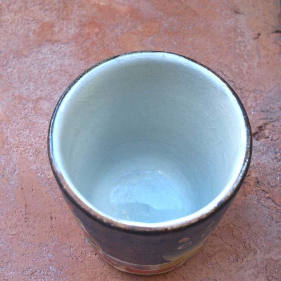 矢合直彦（陶）フリーカップ フクロウ | Galeria Mamica shop