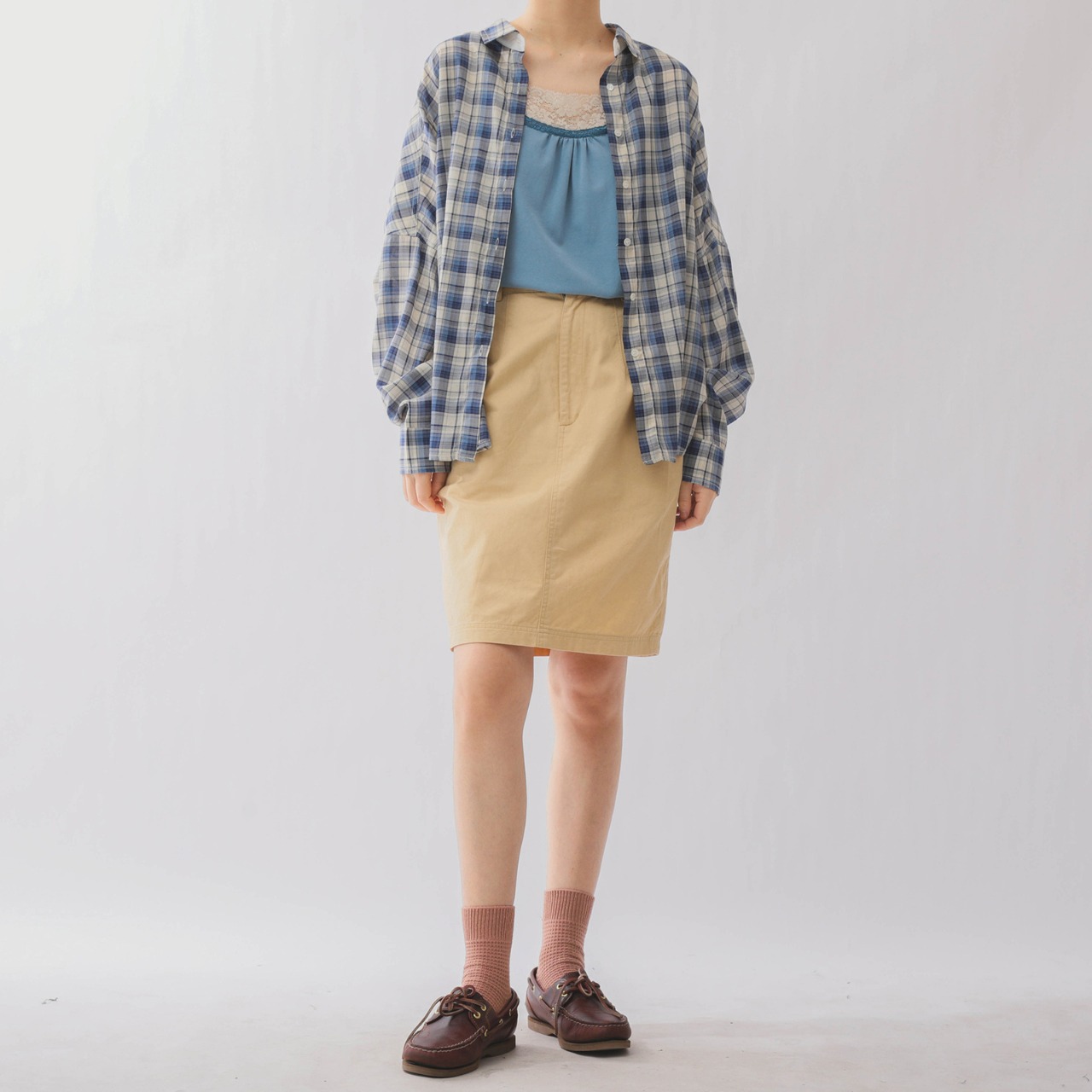 ミモレ丈タイトスカート   F0133 - 7