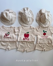 【取寄/韓国直送】Aosta 26/SM フルーツTシャツ｜夏服｜韓国子供服